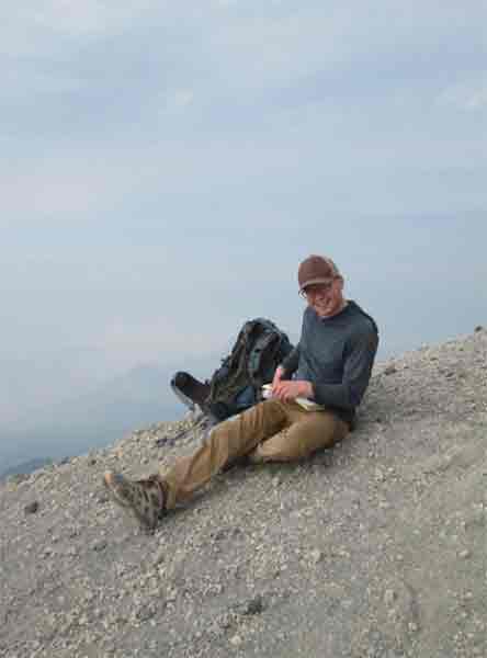 Luke Basler, M.S. student, Geology, University of Idaho