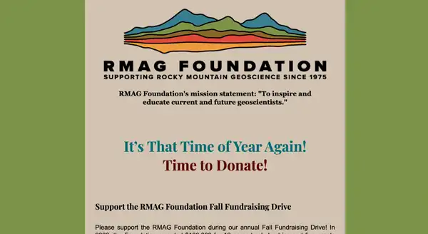 RMAG Foundation October 2026 Newsletter